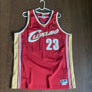 Nike authentic lebron james Nike Cleveland Cavaliers Red Jersey XL